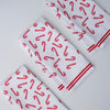 Candy Cane Christmas Dish Towel Trio - 3pk - 16''x24''