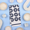 Blue Circles Dish Towel - 16''x24''