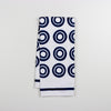 Blue Circles Dish Towel - 16''x24''