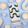 Emerald Chain Dish Towel - 16''x24''