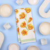 Poppy Flower Dish Towel - 16''x24''