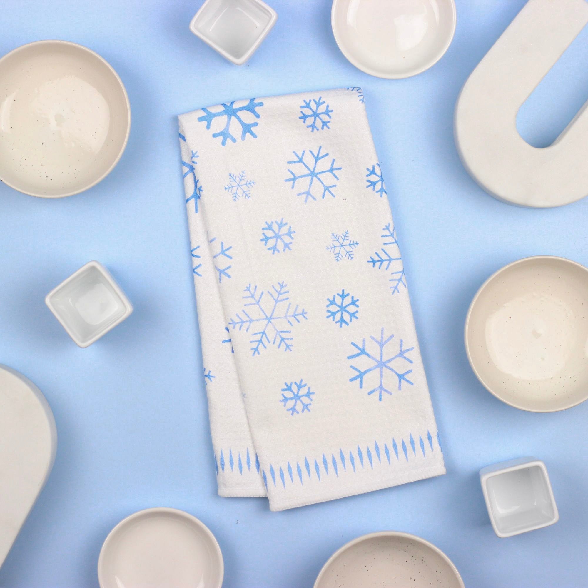 Snowflake Dish Towel - 16''x24''